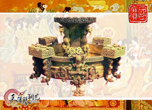 銅尊盤，曾侯乙尊盤，國寶級文物之一